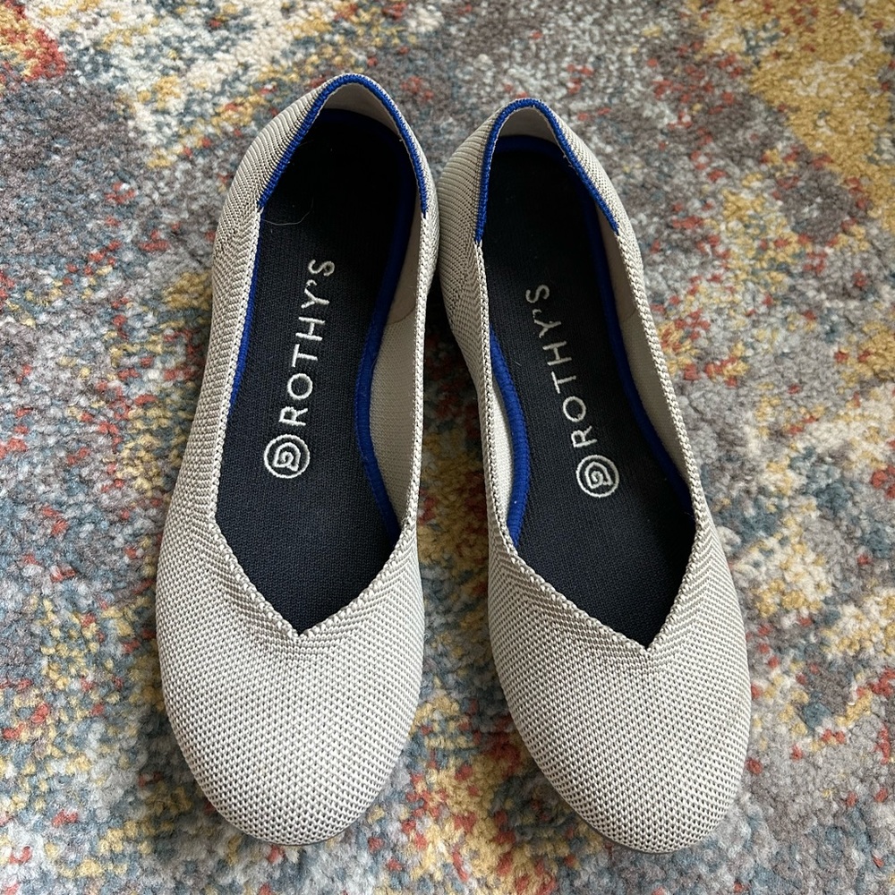 Rothy’s gray flats - Picture 7 of 8